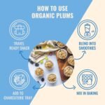 Sunny Fruit Soft Organic Prunes, 2.5 Pound Bulk Bag | Healthy, Sweet Dried Plums | ORGANIC, NON-GMO, VEGAN, HALAL, KOSHER, NO PRESERVATIVES, NO SUGAR ADDED - Image 5