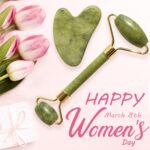 BAIMEI IcyMe Gua Sha & Jade Roller Facial Tools Face Roller and Gua Sha Set for Puffiness and Redness Reducing Skin Care Routine, Self Care Gift for Men Women - Green - Image 2