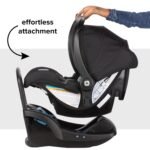Diono Quantum 4 3-in-1 Travel System with LiteClik 30 R SafePlus Infant Car Seat and Base, Rear-Facing for Infants 4-30lbs, Includes Infant Car Seat Folding Stroller and Toddler Seat (Black Jet) - Image 4