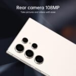 C23 Ultra 5G Unlocked Smartphone,6GB+256GB Fully Unlocked Cell Phone for Android 13, 6.8" Unlocked Cell Phone, 6800mAh, 48MP+108MP Dual Camera/Dual (White) - Image 2