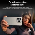 16 PROMAX Unlocked Phone, 8+256GB Smartphone, Android 13.0, Long Battery Life 7000mAh, 6.99“ HD Screen with 128GB Memory Card, Face ID/Dual SIM/5G/Fingerprint Lock/Photos/GPS (Grey) - Image 4