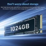 15.6" Laptop Computer, 16GB RAM, 1TB NVMe, 4C4T N95 Up to 3.4GHz, FHD Display, Backlit Keyboard, Fingerprint Reader, Big 8000mAh Battery, Win11 Pro, Upgradable to 10TB Storage, Silver, T152A - Image 2