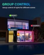 12 Pack Smart Recessed Lighting 6 Inch, Ultra-Thin LED Recessed Lighting 12W 1200LM Smart Downlight with Junction Box, Compatible with Alexa/Google Assistant - ETL and Energy Star Certified - Image 7