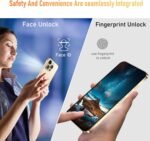 A14ProMax Unlocked Android Smartphone 6GB+256GB, 6.8" HD+ Display, 50MP+24MP Dual Camera, 6800mAh Battery, 5G Dual SIM, 128GB Expandable (Gold) - Image 5