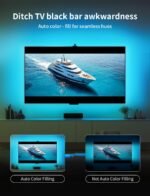 Ailofy Smart TV LED Backlight with Camera for 55-65 inch Screens, 12.5ft LED Strip Lights Sync to Screen& Music, Color Changing Lights for TV Work with Alexa & Google Assistant, App Control - Image 4
