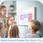 15.6 Inch Digital Calendar, 2025 Planner & Chore Chart, 32GB WiFi Smart Organizer, HD Touch Screen Wall Calendar, Interactive Organizing Schedule, Meal Plan for Family, Includes Desk Mount - Image 4