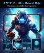 8849 Tank 2 Pro Rugged Smartphone Unlocked, 24+512GB/1TB Android 14 Rugged Cell Phone with Projector, 6.79’’ 4G Waterproof Mobile Phones 23800mAh, Fingerprint/Dual Sim/OTG/GPS/Face ID - Image 6