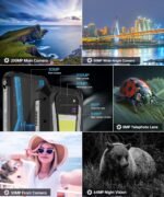 8849 Tank 3 Pro Rugged Smartphone Unlocked, Android 14 Waterproof Rugged Cell Phone with Projector, 6.79" 23800mAh 5G Mobile Phones 32GB RAM 512GB ROM, Dual SIM/Camping Light/2TB Expand/OTG/GPS - Image 6