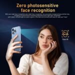 14PROMA X Unlocked Cell Phone, Long Battery Life 6.82" HD Screen Unlocked Phones, 12+512GB Android 14 Smartphone with 128G Memory Card, Dual SIM/Fingerprint Lock/Face ID/GPS (Blue, 12+512) - Image 4