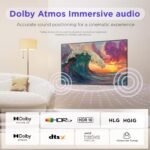 65-Inch Class QLED 4K Smart TV, Ultra-Slim Design Picture TV, 144Hz, HDR, Art Mode w/AI Art, Wide Color Gamut, Dolby Vision IQ, Dolby Atmos, Google Assistant Voice Remote(65F75, 2025 Model) - Image 5