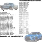 100Pcs Nylon Engine Under Cover Push-Type Retainer Clips Engine Splash Shield Fender Liner Trunk Lid Trim with Bonus Fastener Remover Compatible with Toyota Lexus 90467-07201 - Image 3