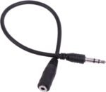 2.5mm Female to 3.5mm(1/8 Inch) Male Stereo Adapter for Latest Smartphones Tablets PCs Laptops - Image 3