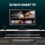20inch Smart TV,Full HD 1080p LED Flat Screen with ATSC TV,with Built-in HDMI USB Suitable for Kitchen Kid's Room Basement or RV Camper - Image 5