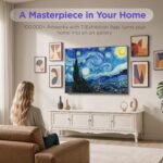 75-Inch Class QLED 4K Smart TV, Ultra-Slim Design Picture TV, 144Hz, HDR, Art Mode w/AI Art, Wide Color Gamut, Dolby Vision IQ, Dolby Atmos, Google Assistant Voice Remote(75F75, 2025 Model) - Image 3