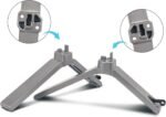 43C350U 43C350KU Replacement TV Stand Legs fit for Toshiba 43" 4K Class C350 Series LED 4K UHD Smart TV 43C350LU 43C350U0002 43C350U 43C350KU - Image 6