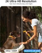 5G/2.4G Wifi Security Cameras Wireless Outdoor , 2K Battery Powered WiFi Cameras with AI Motion Detection Spotlight Siren,Color Night Vision, 2-Way Talk, Waterproof, Cloud/SD Storage, Works w/Alexa - Image 4