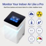 AirCurie Ver2, Radon Detector for Home, 5-in-1 Total Indoor Air Quality Monitor [PM1.0, 2.5, 10, CO2, Humidity, Temp] Easy to Use - Image 6