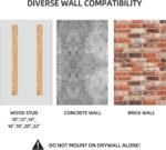 98 100 TV Wall Mount 86 90 105 110 120 inch Full Motion Bracket Large Screen Heavy Duty Led Adjustable Articulating Stand Max vesa 1000x600mm Load 287 Lbs DY1000 - Image 3