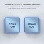 A16 Pro Max 5G Cell Phone,12GB+256GB Unlocked Phone, Android 14.0 Phone, 7000mAh Battery, 6.82" HD+120Hz Smartphone, 108MP Camera,Support Dual SIM, Face Recognition,NFC,GPS,OTG-Black - Image 4