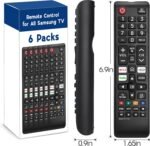 6 Pack Remote for All Samsung TV Remote, Replacement Compatible with All Samsung Smart TVs, Series TVs, LCD, LED, 3D, HDTV - Image 5