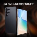 8-core high-Speed chip, 6.75-inch Screen, Android Phone, 4GRAM+64GROM/TF128GB, 4G LTE FDD TDD, 8MP+ 16MP Camera, 4000mah, Unlocked Phone (Black) - Image 5