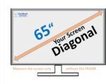65 inch Blue Light and Damage TV Screen Protector. Protection Shield & Anti-Blue Light Filter Blocking UV for LCD LED 4K OLED QLED (57.3 x 32.9 inch) - Image 3