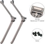 43C350U 43C350KU Replacement TV Stand Legs fit for Toshiba 43" 4K Class C350 Series LED 4K UHD Smart TV 43C350LU 43C350U0002 43C350U 43C350KU - Image 2