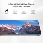 A14 Pro Max Unlocked Android Phone 6GB+256GB Cell Phone 6.8-inch HD Screen Unlocked Phone 6800 mAh Large Battery 24MP+50MP Camera Smartphone 5G Dual SIM (Grey) - Image 2