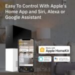 Abode 8 Piece Wireless Smart Security System - Works with Apple HomeKit, Z-Wave and Zigbee Devices - Expandable to Protect Your Whole Home - Easy DIY Installation - Optional Professional Monitoring - Image 3
