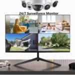 32 Inch FHD 1080P CCTV Security Monitor, Thin LED Screen Computer Monitor, 60Hz Refresh Rate with HDMI VGA BNC and Audio, Compatible with 4K, for Surveillance NVR/DVR System - Image 5