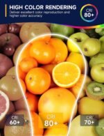 3 Way LED Light Bulbs, 30/70/100W Equivalent, Daylight White 5000K, A19 Three Way Light Bulbs with E26 Medium Base, 2 Pack for Desk and Floor Lamps - Image 4