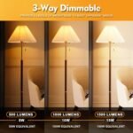 3 Way Light Bulbs 50 100 150 Warm White, A19 3000K, 5/10/15W Energy Saving 500 1000 1500 Lumens, E26 Base LED Bulbs Perfect for Reading, 2 Pack - Image 3
