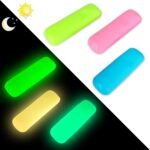 (3 Pack) Protective Cover Case Skin for Roku TV Remote - Glow in The Dark, Drop-Proof, Dust-Proof, Washable, Compatible with Most Models of Roku Voice Remote - Image 4