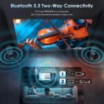 [Electric Focus] 4K Support Projector with WiFi6 and Bluetooth 5.3, 22000L for Outside Video Movie Use, OWNKNEW Outdoor Gaming Proyector, Auto Keystone Correction - Image 7