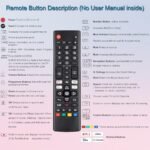 (Pack of 2) Universal Remote for All LG Smart TV, Replacement Compatible All LG LCD LED OLED UHD HDTV 3D 4K Smart TV Remote Control - Image 5