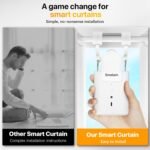 -2 Pack Automatic Curtain Opener Robot - Smart Curtains Home Device with Remote Control, Timer Switch, Voice Control, Manual Control Remote Control Version - Image 5