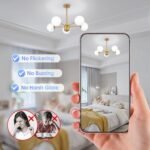 A15 LED Light Bulb, 60 Watt Equivalent LED Bulbs, Daylight White 5000K, 600LM, E26 Base, Non-Dimmable, 6W Bright White, 6-Pack - Image 7