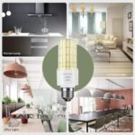 2 Pack 40W Led Light Bulb(300W Equivalent) 5000 Lumens 5000K Daylight White Led Bulbs E26/E27 Medium Base for Indoor Outdoor Street Office Warehouse Workshop Garage Backyard - Image 6