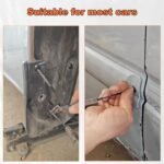 100pcs Nylon Universal Cable Tie Buckle, Universal Cable Tie Clip with Pin & Button Design Zipper Clips for Car Daily Auto Fixing - Image 5