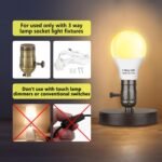 3 Way LED Light Bulbs 2 Pack, 3 Way Light Bulbs 30 70 100 Soft White 3000K,E26 Medium Base A19 Three Way Light Bulb, Indoor 3way Bulb for Reading - Image 3