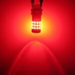 Alla Lighting T25 3156 3157 LED Turn Signal, Back-up Reverse, Brake Tail Lights, Super Bright 2835-SMDs (Red) - Image 5