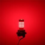 Alla Lighting T25 3156 3157 LED Turn Signal, Back-up Reverse, Brake Tail Lights, Super Bright 2835-SMDs (Red) - Image 7