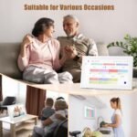 15.6-inch Wall Digital Calendar,2025 Smart WiFi Calendar & Chore Chart,Full HD Touchscreen Interactive Display for Family Schedules-Wall/Desk Mountable Planner,Meeting Reminders & Deadline Tracking - Image 4