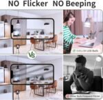 6-Pack A19 LED Light Bulbs,60 Watt Equivalent Daylight 5000K with E26 Base,Efficient 9W,800 Lumens Non-Dimmable LED Bulbs,15000 Hours, Ideal for Bedroom Living Room - Image 4