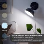 A19 LED Light Bulb, 60 Watt Equivalent LED Bulb, Daylight White 5000K, 850 Lumen, E26 Base, Non-Dimmable, 9W Bright White LED Bulb, 12-Pack - Image 4