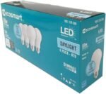 (4 Pack) Ecosmart A19 LED 60 Watt Replacement (8.5W) Daylight White (5000K) 840 Lumens Energy Star Rated Medium Base E26 Dimmable Regular Shaped Light Bulbs - Image 2