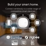 Aeotec Smart Home Hub, Works as a SmartThings Hub, Z-Wave, Zigbee, Matter Gateway, Compatible with Alexa, Google Assistant, WiFi - Image 2