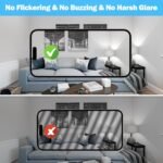 A19 LED Light Bulbs Dimmable, 60W Equivalent, 5000K Daylight White, E26 Standard Medium Base, 900 Lumen, 9W Bright Lighting Bulb, 4-Pack - Image 9