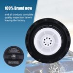 1 PC Car Fuel Tank Cap with Lock and Key, ABS Plastic Anti-theft Fuel Tank Cap, Locking Cap Adapter Replaceable Accessories, Universal for Most Cars (Black) - Image 6