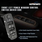 11PINS 56046826AE Driver Side Power Control Window Switch for 2016-2018 Ram 1500 2500 3500 2019-2024 Ram 1500 Classic 56046826AC 56046826AD Front Left (2 Auto, 3+8 pins) - Image 5
